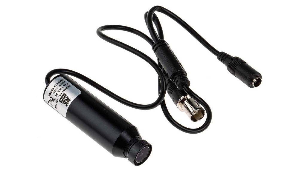 Analogue Indoor Camera, Fixed, 1/3" CMOS, 1280 x 720, Black